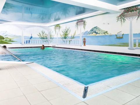 ANCONIA SPA - Innenpool mit Wasserspielen