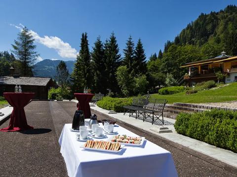 Tagungsstadl "Pavillon" im Sommer