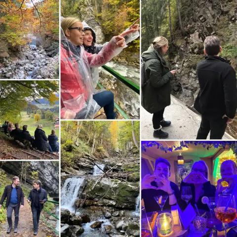 Das Usedomer Rovell Hotels Team unterwegs am Nebelhorn. Hier ist uns der Wolpertinger begegnet.