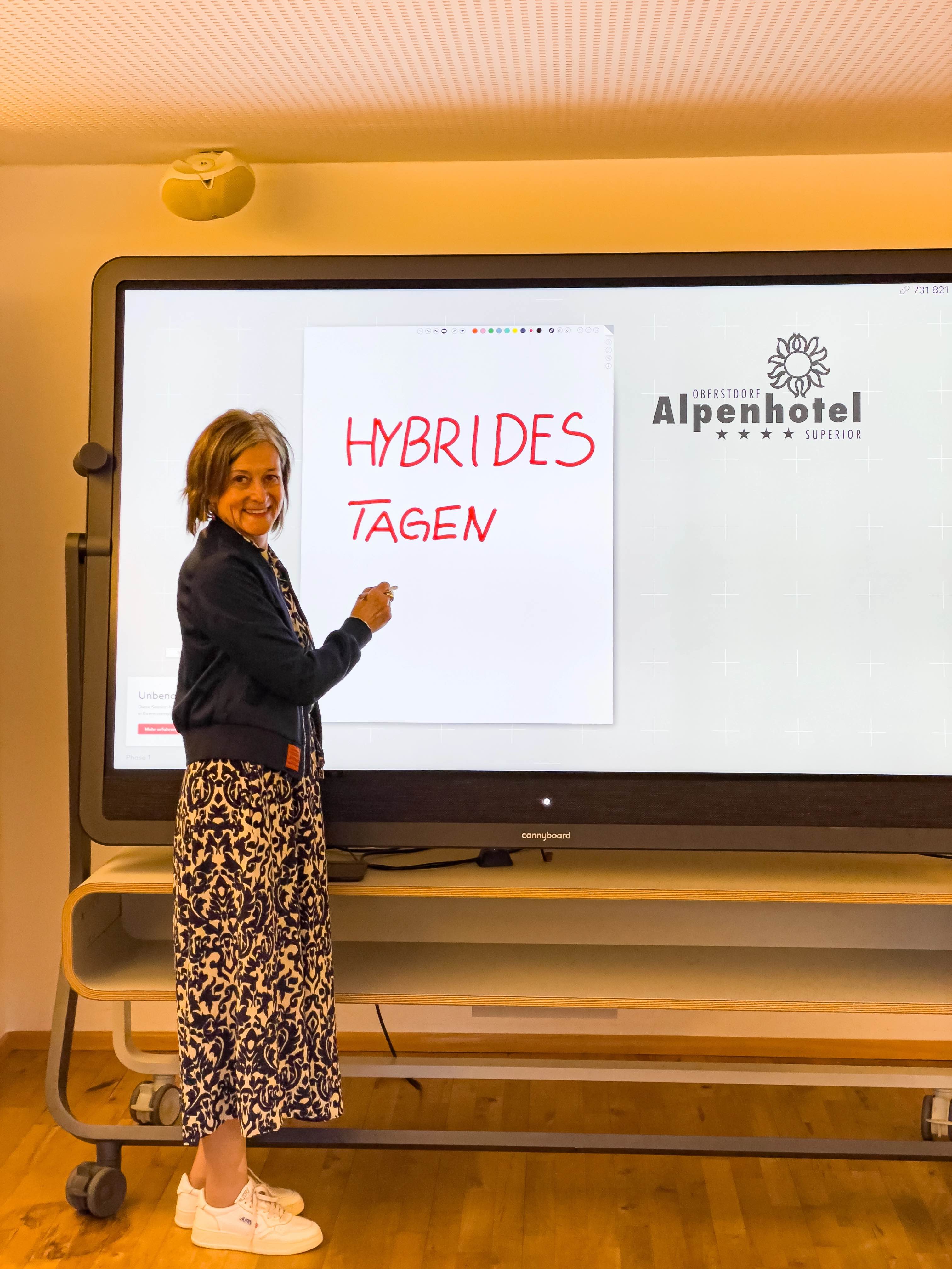 Hybrides Tagen im Alpenhotel Oberstdorf